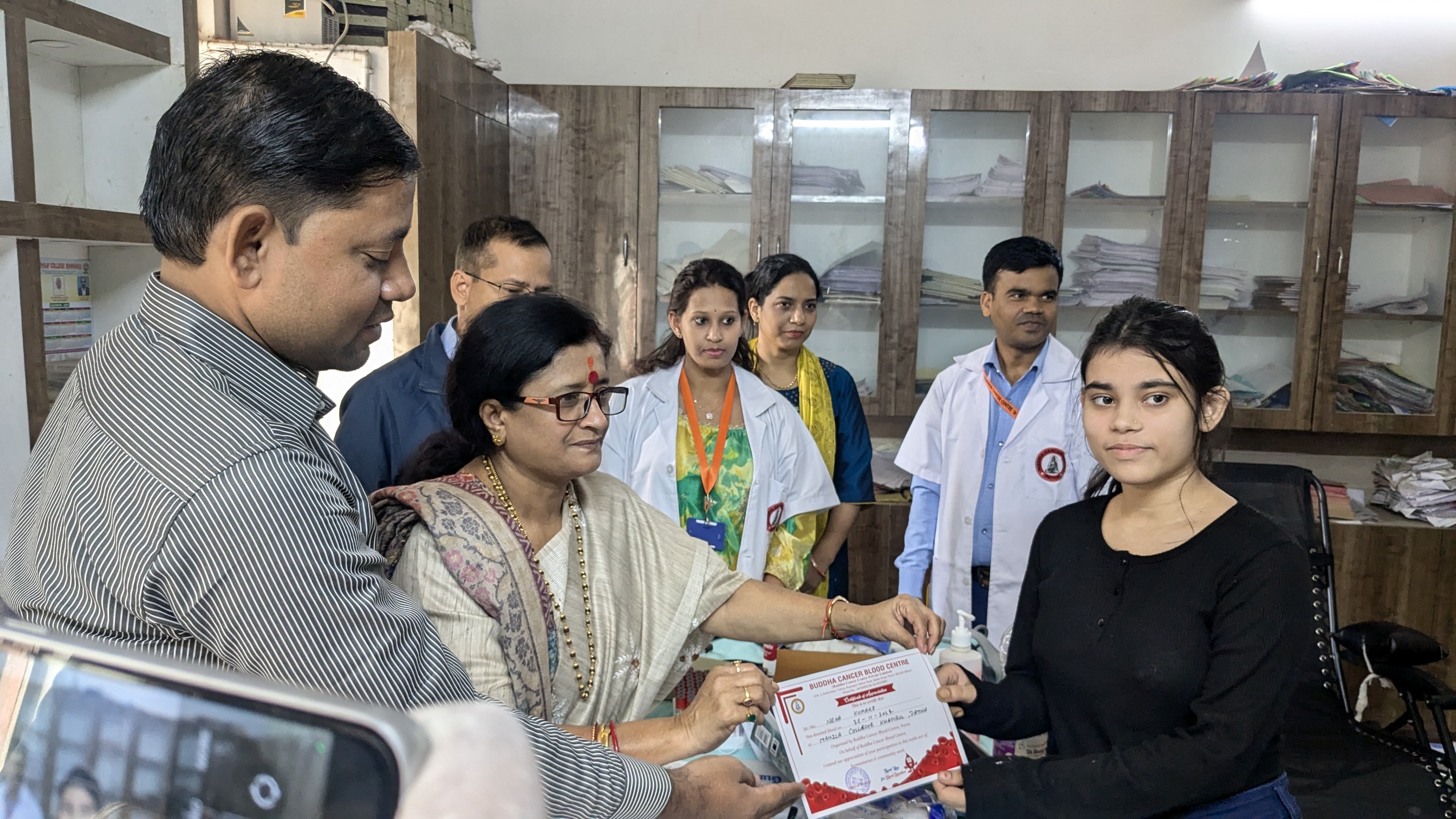 Blood Bank Donation camp Mahila collage danapur2