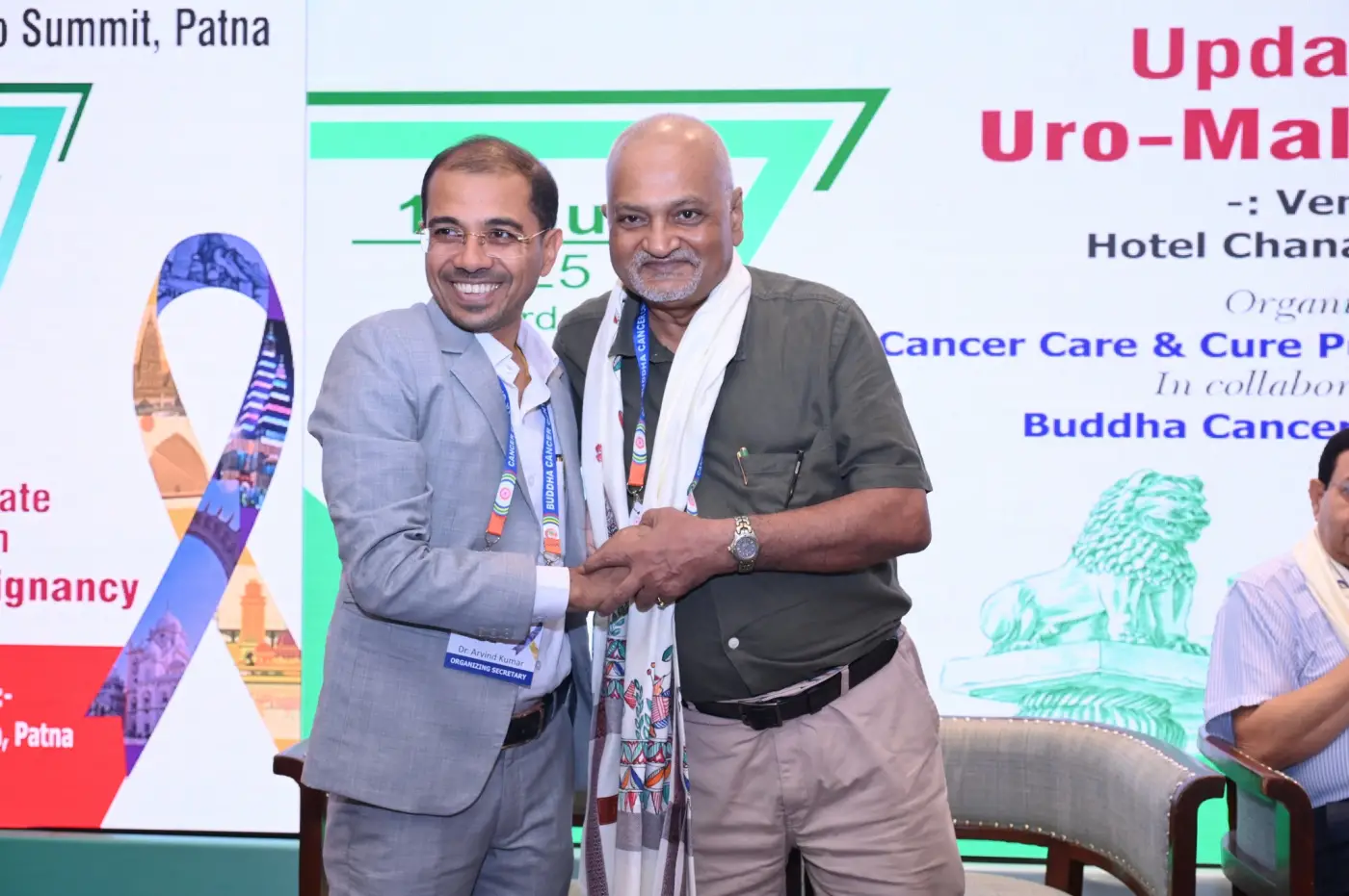 Dr. C khandwal Sir and Arvind Kumar